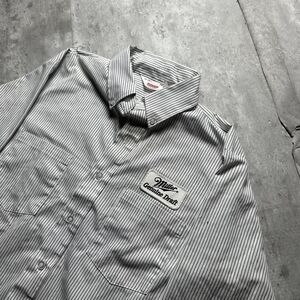 Vintage original Unitog Miller Genuine Draft Work Shirt